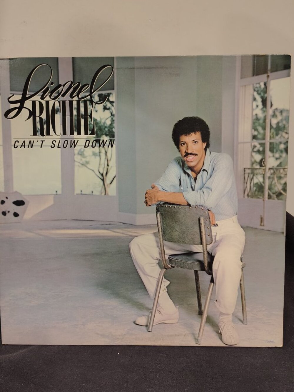 Lionel Richie Can't Slow Down Vinyl LP Record Motown 6059ML Gatefold Insert